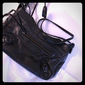 Balenciage crossbody in black